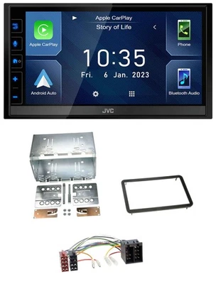 JVC DAB Bluetooth MP3 USB 2DIN Autoradio für Alfa Romeo 159 Brera Spider ab 05 - Bild 1 von 4