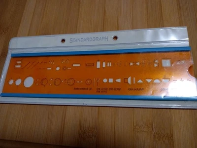 Standardgraph Zeichenschablone No 3343 Elektrotechnik III - Bild 1 von 3