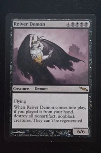 Magic The Gathering MTG REIVER DEMON Mirrodin LP Lightly Played - Picture 1 of 2