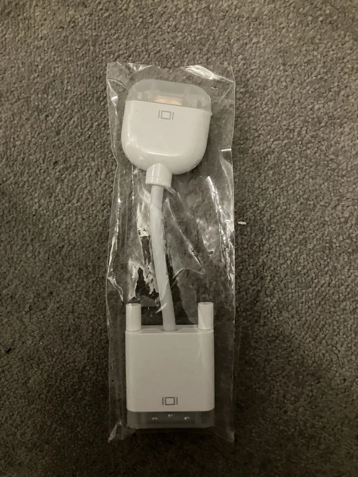 Apple Mac DVI to VGA Monitor Adapter Cable X2 Bundle