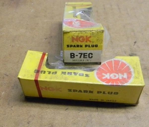 NEW NGK B7EC 14mm SPARK PLUGS LOT OF 2 - Foto 1 di 1