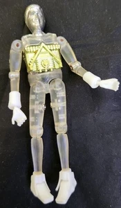 Modellino giocattolo vintage 1976 Mego Micronauti oro chiaro viaggiatore del tempo trasformatore - Foto 1 di 5