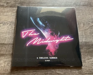 The Midnight - Endless Summer Vinyl 2LP Album - Pink w/ Blue Swirl - NEW SEALED - Picture 1 of 2
