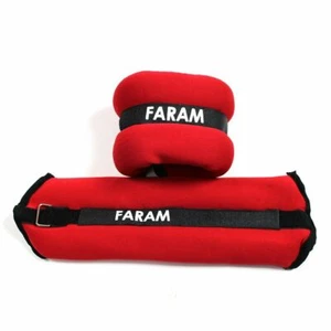 Faram coppia cavigliere/polsiere 1KG x 2 rosse - Foto 1 di 1