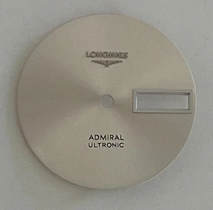 CUADRANTE , DIAL O ESFERA LONGINES ADMIRAL ULTRONIC ,NUEVA, SIN USO, 28MM - Foto 1 di 6