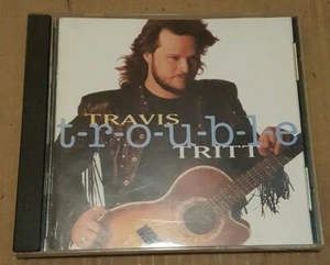 T-r-o-u-b-l-e by Travis Tritt (CD, Aug-1992, Warner Bros.) - Foto 1 di 3