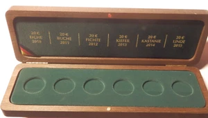Kassette Goldmünzen "Deutscher Wald", leer, in Papphülle (beschädigt) (1257) - Bild 1 von 3