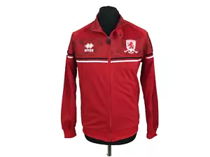 Middlesbrough Football Jersey Size Small RedTrack Top Erea Sweatshirt - Picture 1 of 10