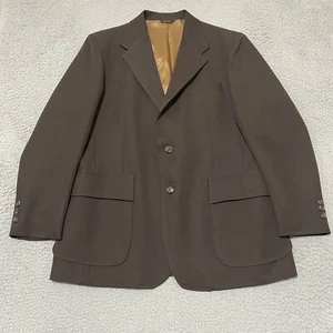 Vintage Levi's Panatela Blazer Herren 44R Braun Zwei Knopf Sport Mantel - Bild 1 von 15