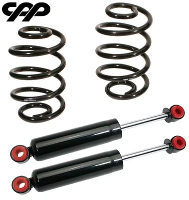 63-72 KIT AMORTIGUADOR TRASERO Y MUELLE HELICOIDAL CAMIÓN CHEVY GMC C10 CAÍDA 5" Foto 1 de 4