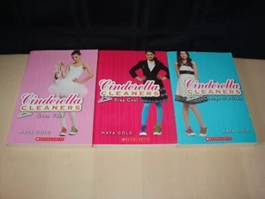 Cinderella Cleaners Series 3 Chapter Book Lot 1 2 & 6 Maya Gold Homeschool AR - Picture 1 of 3