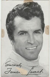 FERNANDO LAMAS  ACTOR EXHIBIT SUPPLY-PENNY ARCADE CARD 1942-1980