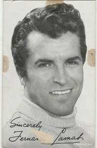 FERNANDO LAMAS MOSTRA ATTORE FORNITURA-PENNY ARCADE CARD 1942-1980 - Foto 1 di 2