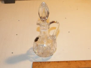 Vintage WARA Genuine Hand Cut Lead Crystal Cruet - West Germany - Picture 1 of 7