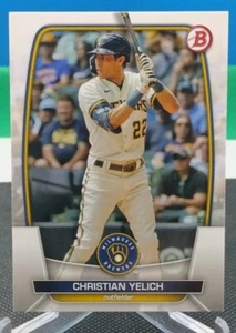 Christian Yelich 2023 Bowman #23 Milwaukee Brewers - Picture 1 of 2