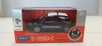Fiat Grande Punto Carabinieri Police Welly Nex 1:43 Nuovo 1/43 - Immagine 1 di 4