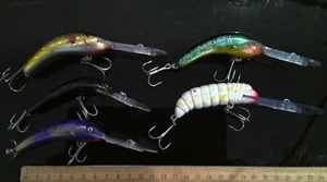 5 brand new hard body Murray Cod fishing lures - Picture 1 of 3