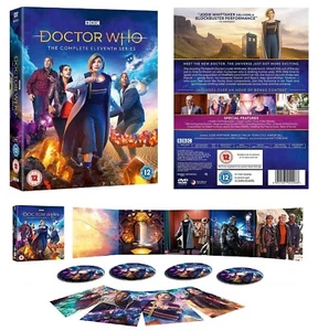 DR WHO 2018 Series 11 - Doctor 13 JODIE WHITTAKER Season NEW Eu Rg2/4 DVD not US - Picture 1 of 1