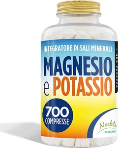 700 Compresse Magnesio Citrato E Potassio Citrato Contro Stanchezza E Fatica - Foto 1 di 8