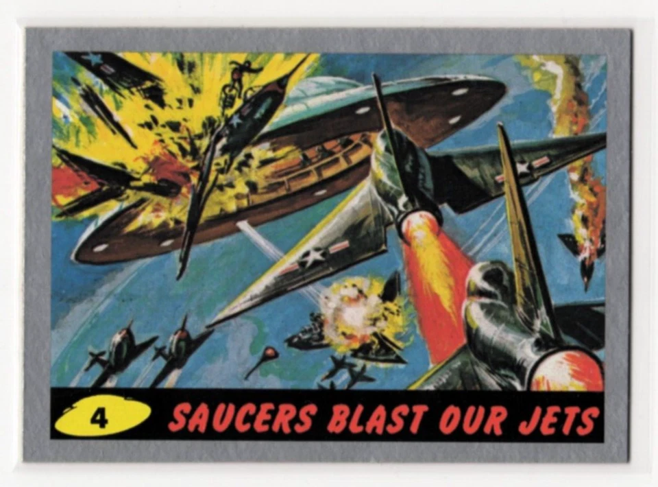 2012 TOPPS MARS ATTACKS HERITAGE 50th Anniversary Silver Parallel Chase Card #4 - Image 1 of 1