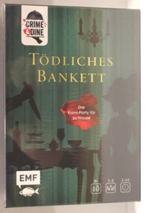 Crime & Dine - Das Krimi-Dinner-Set: Tödliches Bankett Spiel - Neu - KG2 1315 - Bild 1 von 2