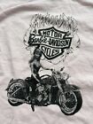 T-shirt Barbie Harley Davidson rose moto jouets film parodie t-shirt flammes M
