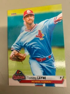 Tommy Layne Card 2019 Memphis Red Birds Team Card - Picture 1 of 1
