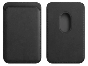 Elegante Leder MagSafe Wallet mit Magnetverschluss passend für iPhone Serie - Bild 1 von 1