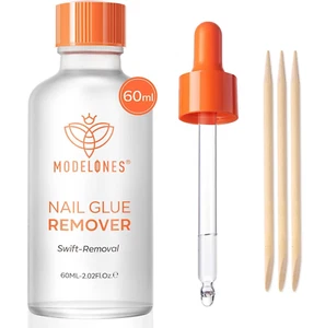 60 ML Nail Glue Remover for Press on Nails, Upgrade Clear Stick on Nails Remover - Picture 1 of 12