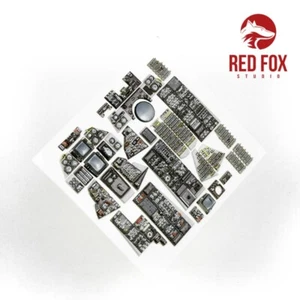 Red Fox Studio 1/48 Grumman F-14A Tomcat Instrument Panel for Tamiya kit - Picture 1 of 1