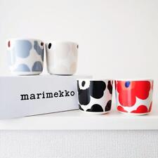 Marimekko Unikko Latte Mug Set Limited Edition Out Of Print Coffee Cup