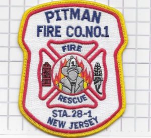Fire Patch - Pitman Fire Co. No. 1 STA 28-1 New Jersey - Bild 1 von 1
