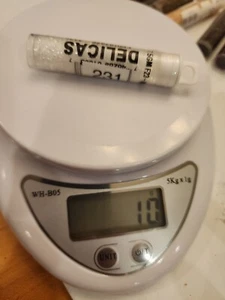 miyuki delica DBO231V seed beads 11/0 Ceylon Pear White 7.5 Grams - Picture 1 of 3