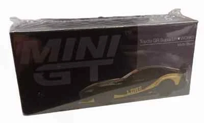 TSM Mini GT 472 Liberty Walk LB Works Toyota GR Supra Matte Black RHD - Image 1 of 4