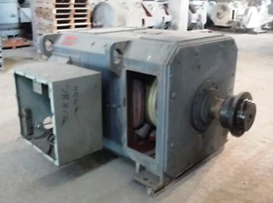 250 HP DC General Electric Motor, 397 RPM, 4562 Frame, DPFV, 500 V EOK - Picture 1 of 3