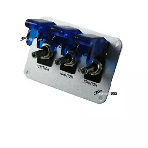 Interruptor de palanca CAR BOAT - LED AZUL PARA PANEL NITROSO 3 LED AZUL - Imagen 1 de 6