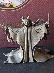 Disney villains Pewter Maleficent limited edition ? of 2000 W/O COA sculpture - Picture 1 of 5