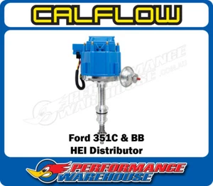 Calflow Ford 351 Cleveland & Big Block 429 460 HEI Distributor - Blue Cap - Bild 1 von 3