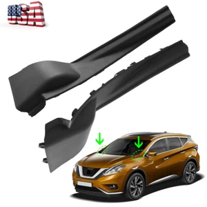 For 2015-2017 Nissan Murano Windshield Wiper Cowl Extension Trim Left & Right - Picture 1 of 10