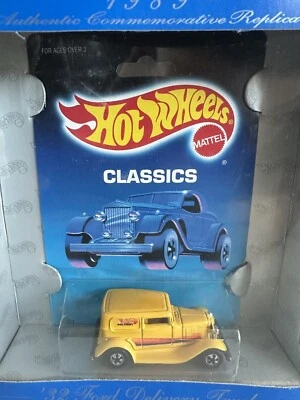 Camión de reparto Ford 32 1989 réplica conmemorativa auténtica Hot Wheels 30 años Foto 1 de 3