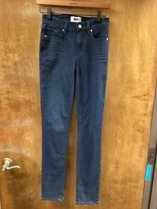 Women NWOT "Paige" dark navy jeans. Size 25 'Skyline Skinny' - Picture 1 of 2
