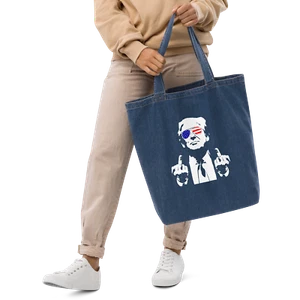 Denim tote bag - Picture 1 of 4