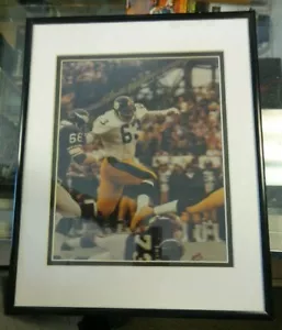 Ernie Holmes Autographed Pittsburgh Steelers 8x10 Photo (Running) - COA - Picture 1 of 2