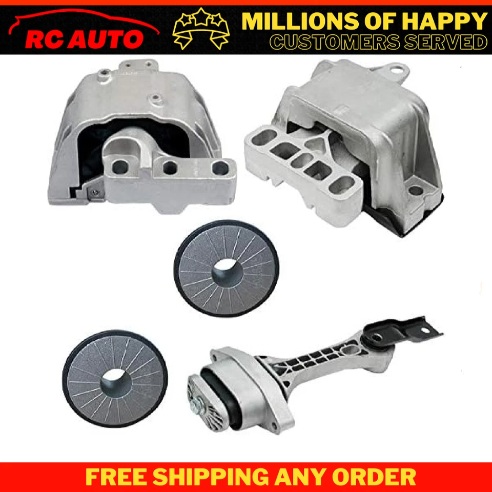 Se adapta a Volkswagen Jetta 2000-2005 1,8 L manual motor y montaje de transmisión 5p Foto 1 de 1