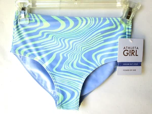 NWT Athleta Girl Reversible High Rise Bikini Bottom Sz L/12 - Picture 1 of 3