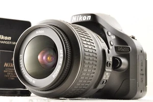 Nikon D5200 Schwarz Digitalkamera SC1430 mit AF-S 18-55mm F/3.5-5.6 G VR Neuw... - Bild 1 von 23