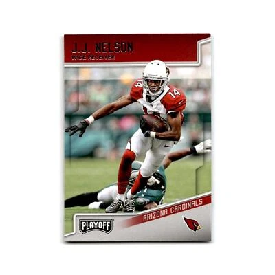 J.J. Nelson 2018 Panini Playoff #5 Arizona Cardinals Football Card NM - Image 1 of 3