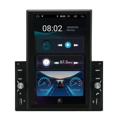 Bluetooth Car Radio MP5 Stereo Player Touch Screen GPS Wifi FM Double 2Din 8in - Image 1 of 4