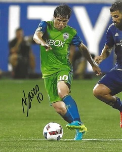 Nicolas Lodeiro signed Seattle Sounders FC soccer 8x10 photo COA proof - Picture 1 of 2