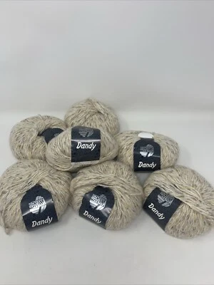 Lana Grossa Onda Yarn 7 Skeins. 50gms Each. Made In Italy - Image 1 of 4